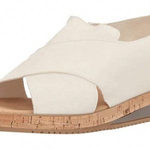 Sesto Meucci White Sylke Sandal - Women's Size 9